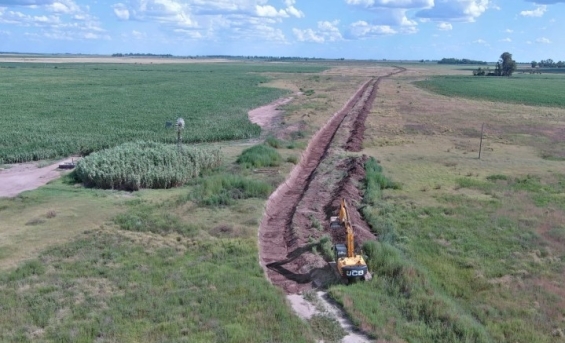 La Carlota: una megaobra de 17 kilómetros de extensión protegerá a la ciudad contra inundaciones